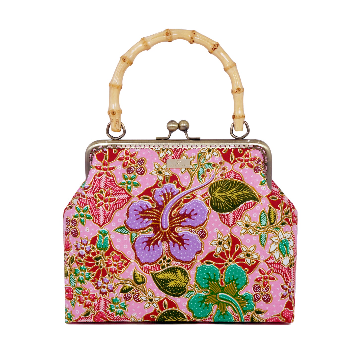 Bamboo Top Handle Bag - (PK)