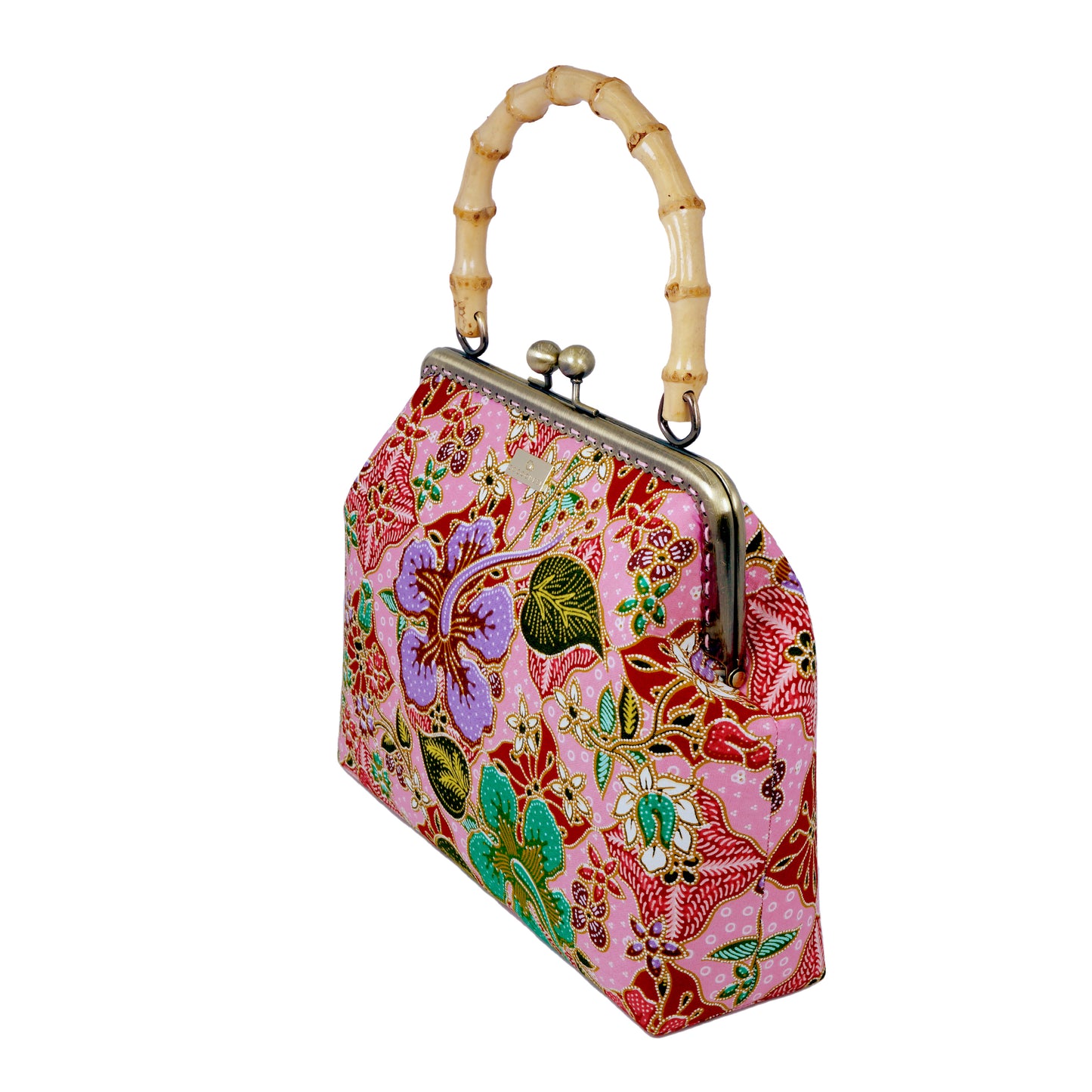 Bamboo Top Handle Bag - (PK)