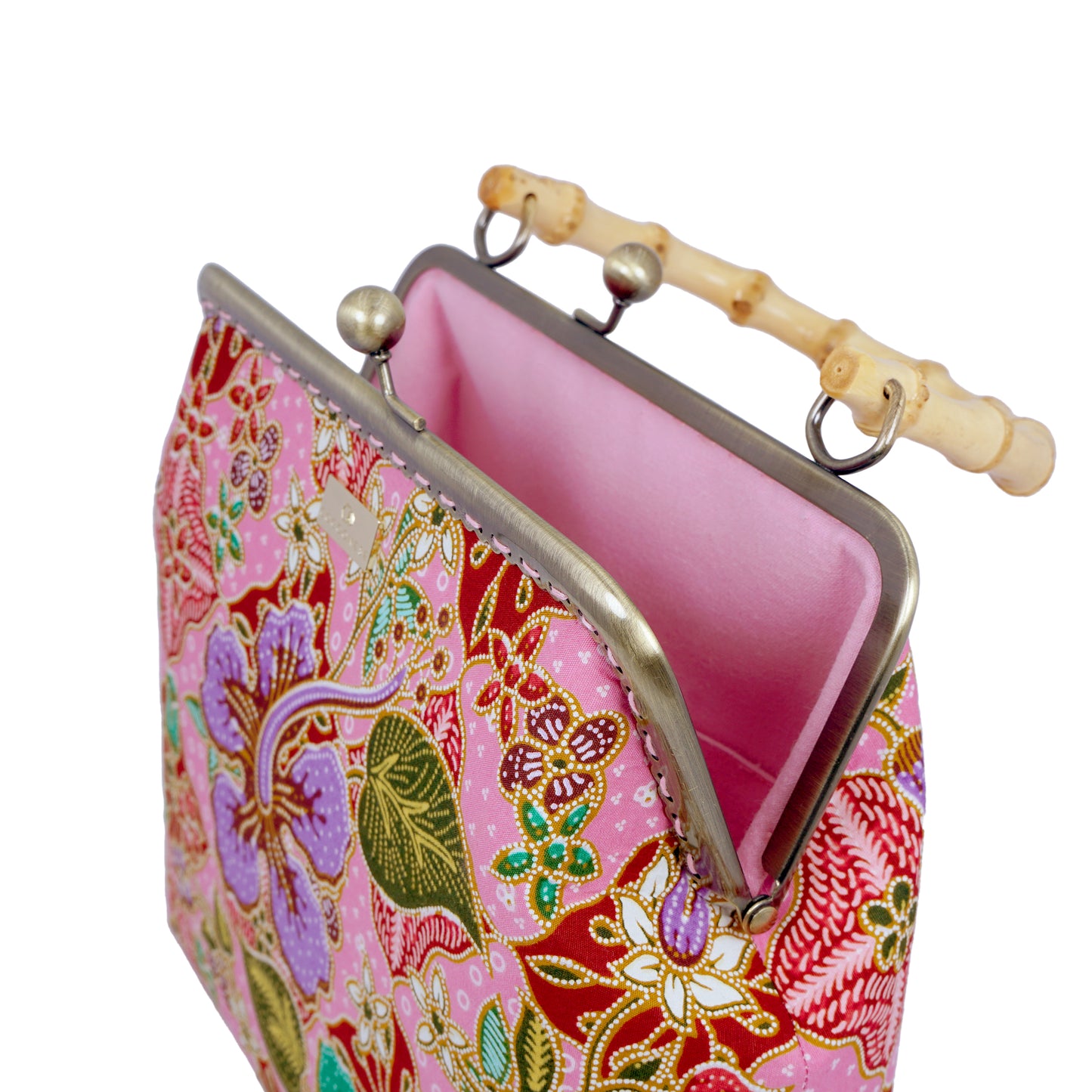 Bamboo Top Handle Bag - (PK)