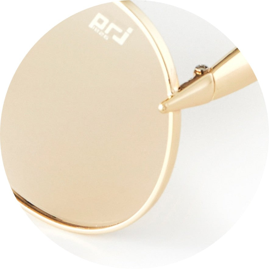 EDEL SUNGGLASSES GOLD CHAMPANGNE