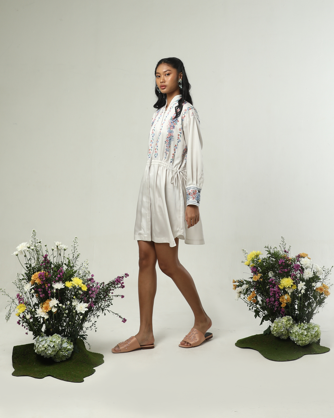 GARDENIA SHIRT DRESS