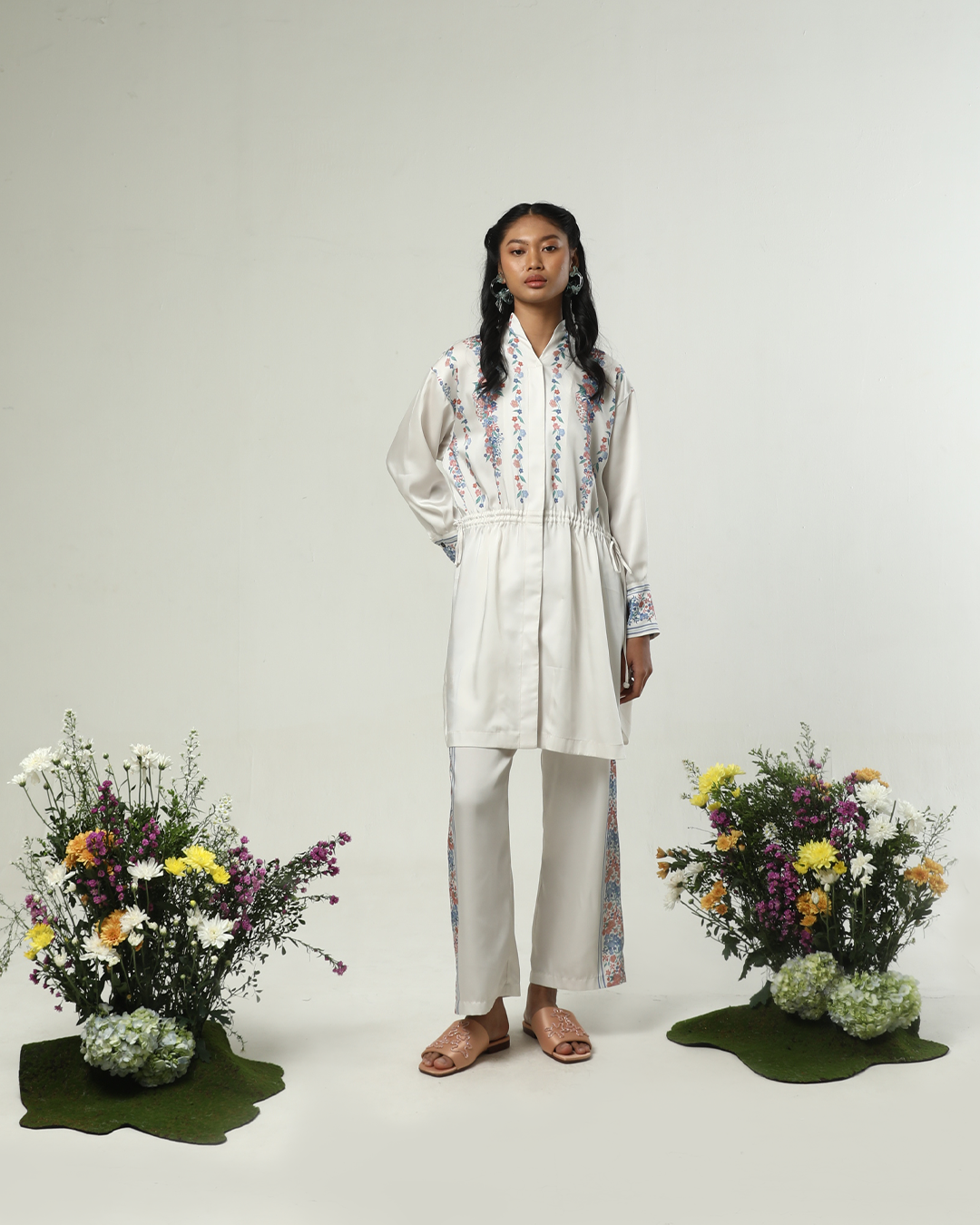 GARDENIA SHIRT DRESS