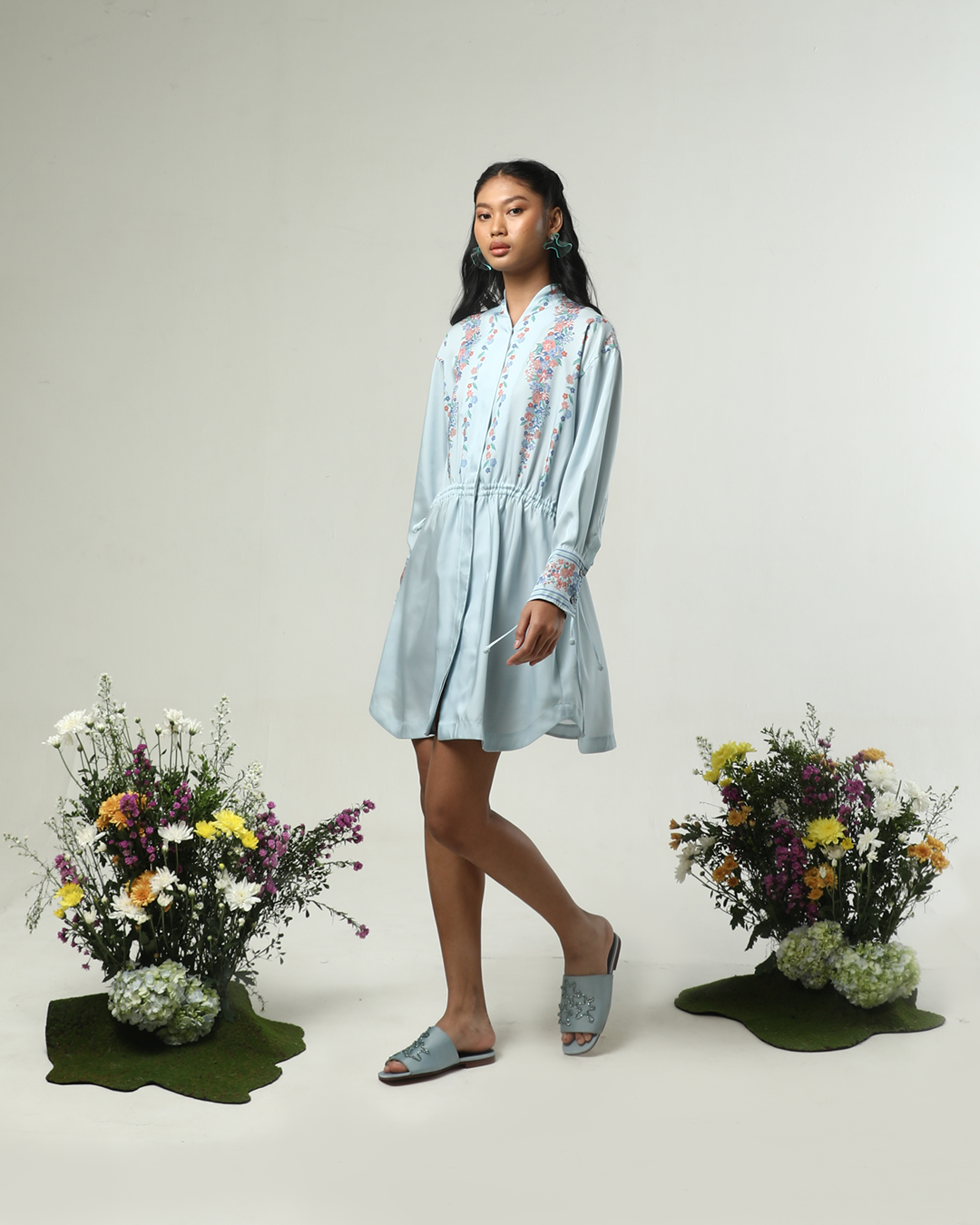 GARDENIA SHIRT DRESS