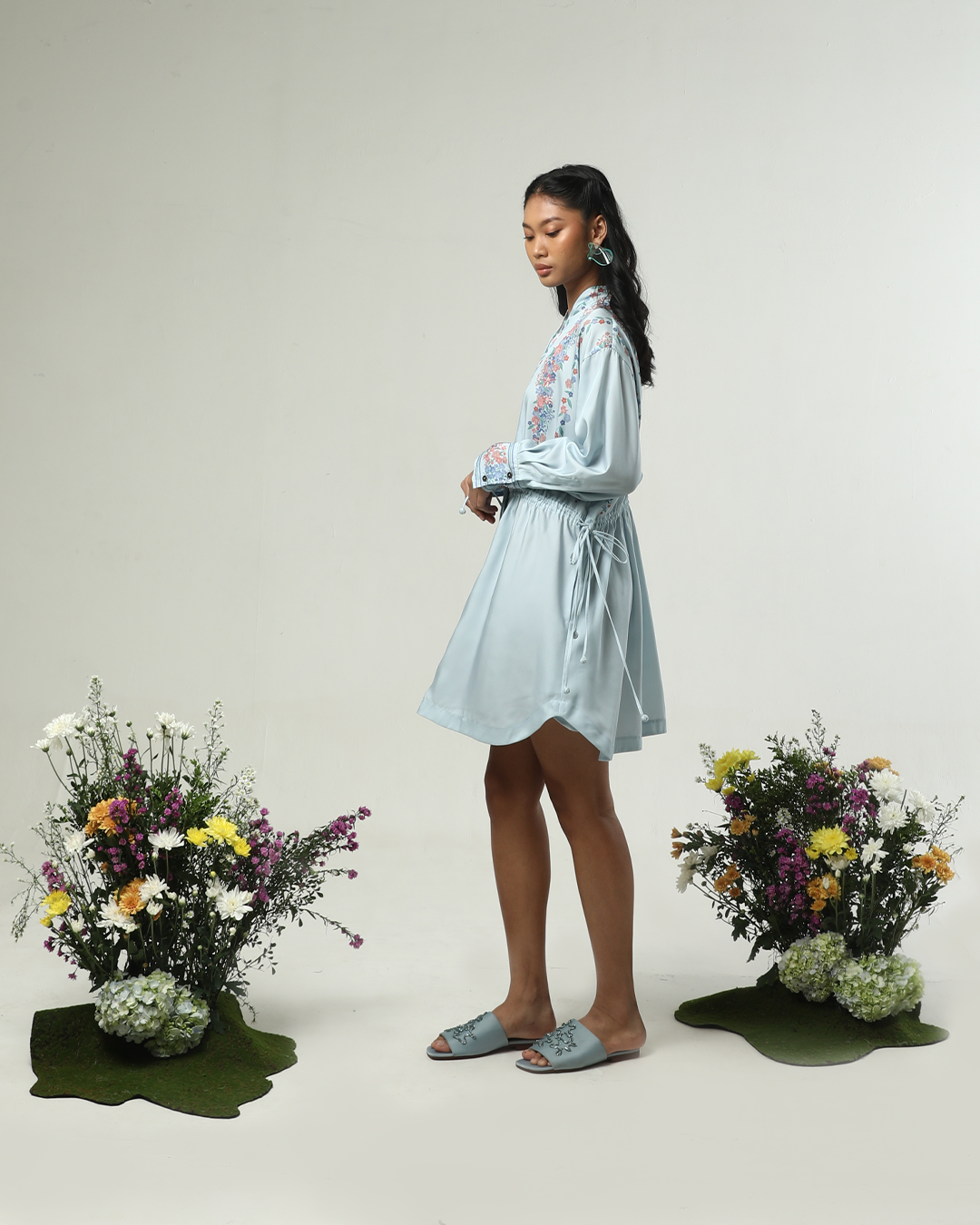 GARDENIA SHIRT DRESS