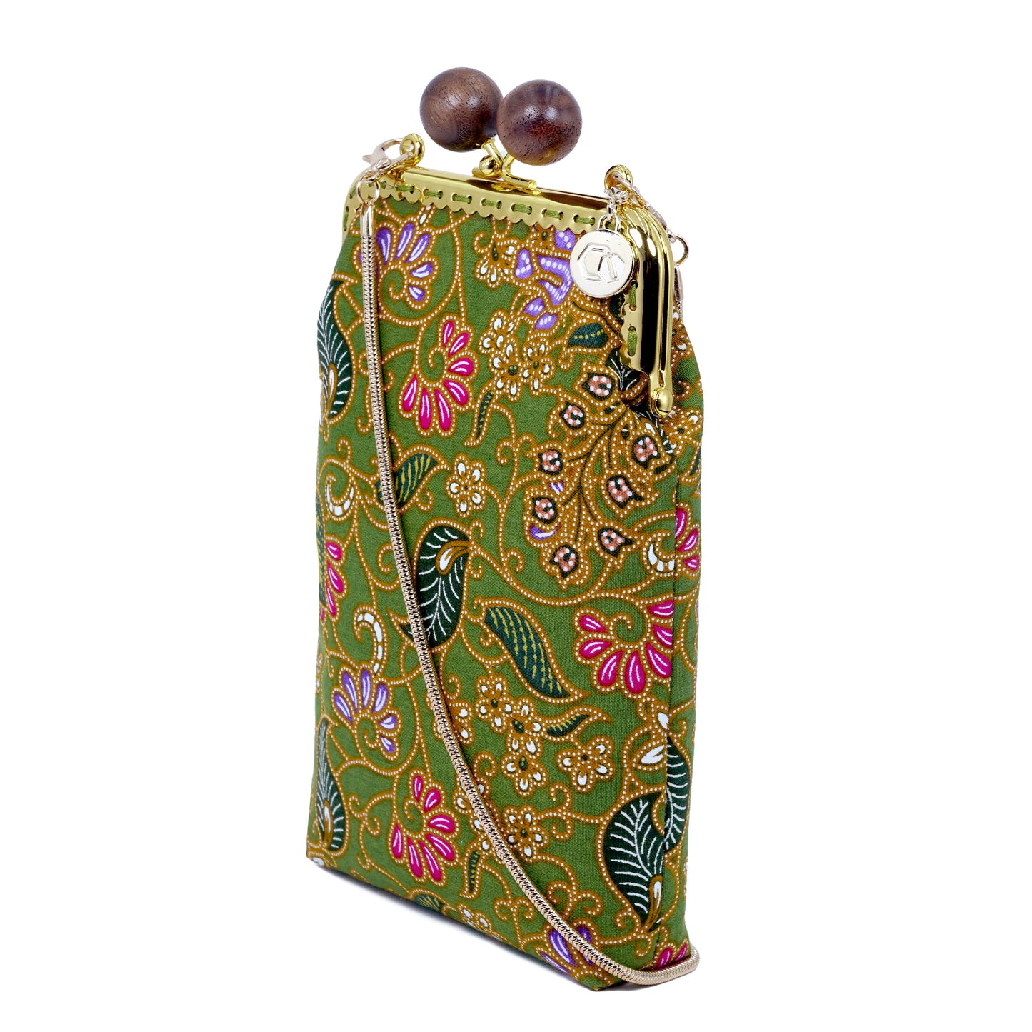 Cell Phone Purse - Hibiscus(GN)