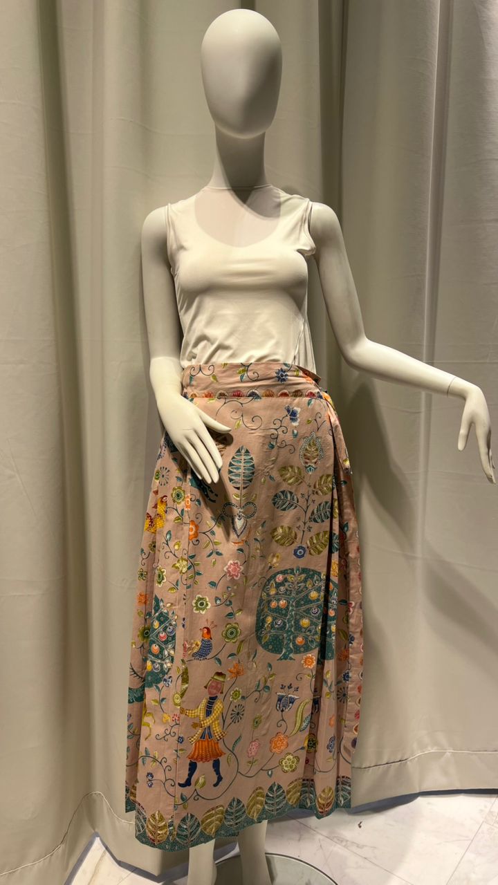 PLEATED SKIRT BATIK