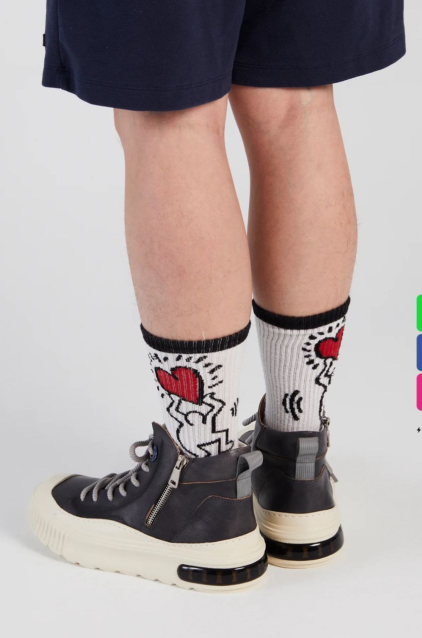 FARREL MID CUT LEATHER SNEAKER