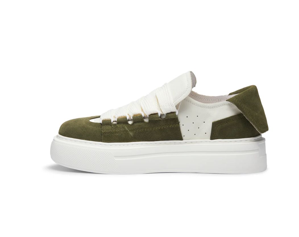 FELTON BROAD SHOELACE SUEDE LEATHER SNEAKER
