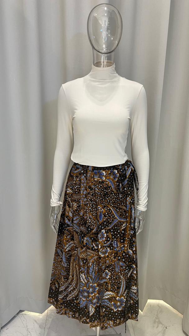 PLEATED SKIRT BATIK
