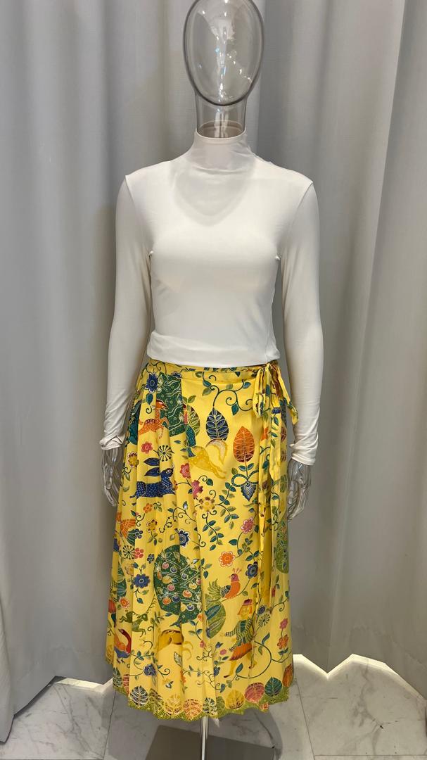 PLEATED SKIRT BATIK
