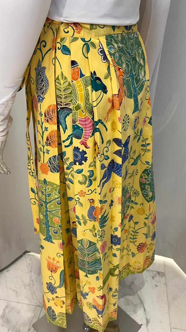 PLEATED SKIRT BATIK