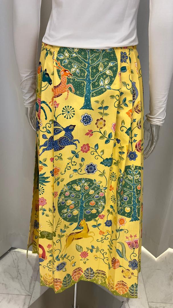 PLEATED SKIRT BATIK