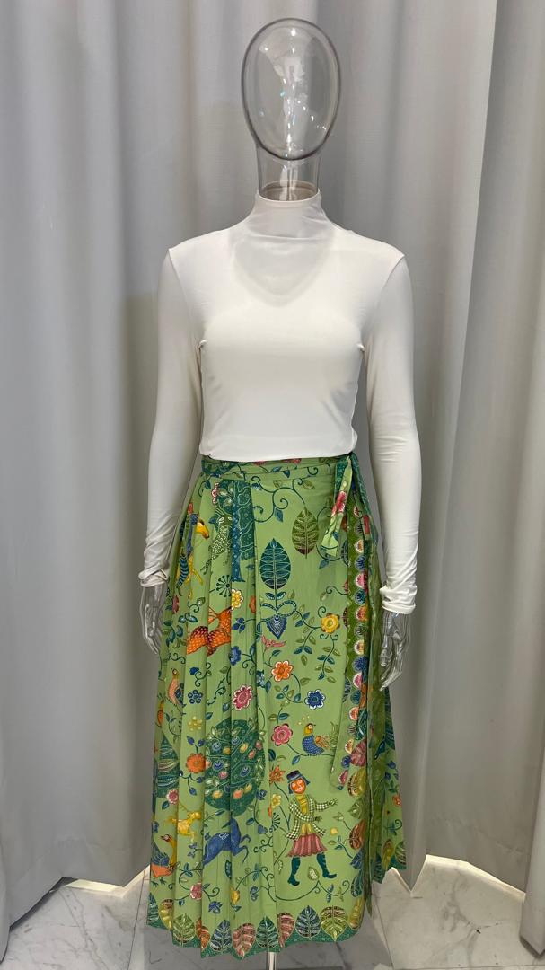 PLEATED SKIRT BATIK