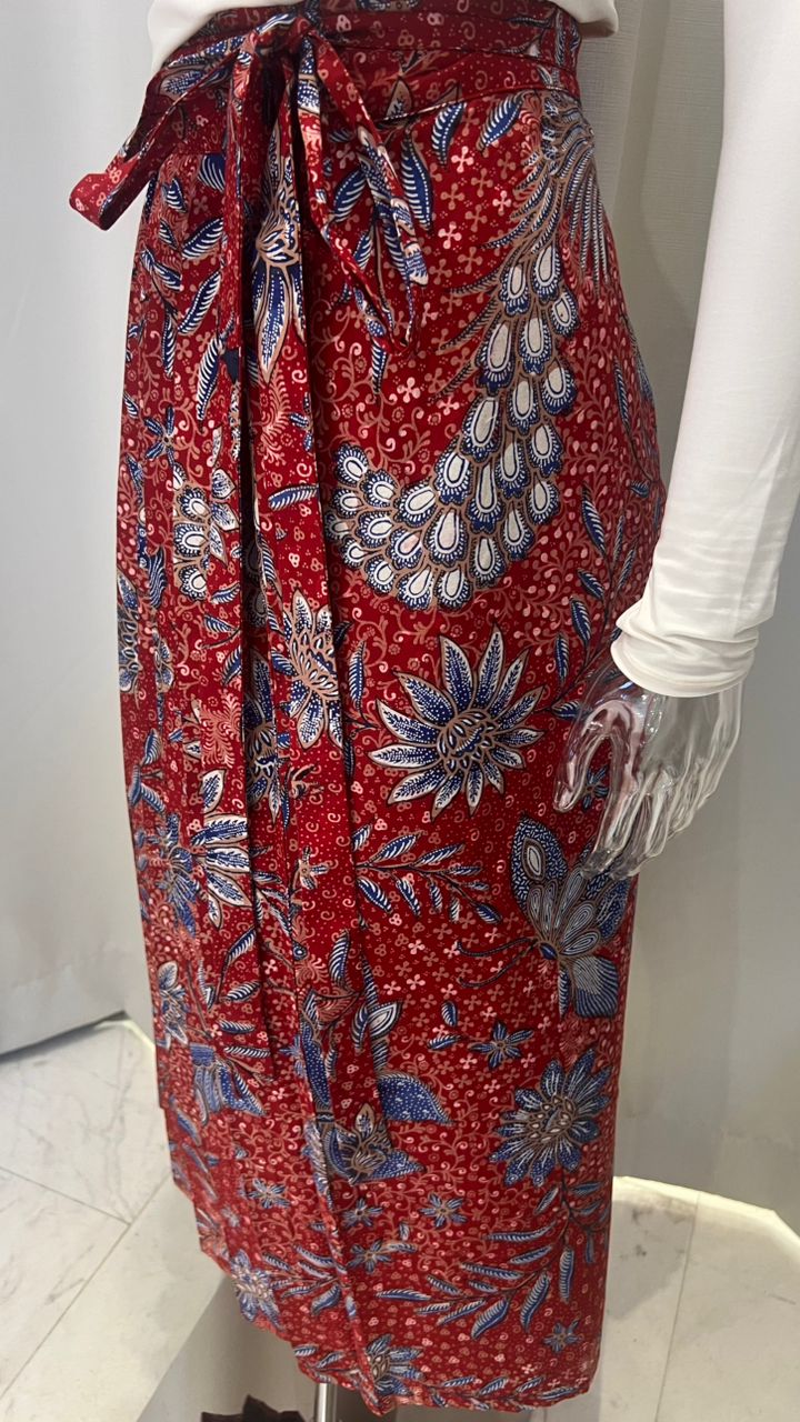 PLEATED SKIRT BATIK