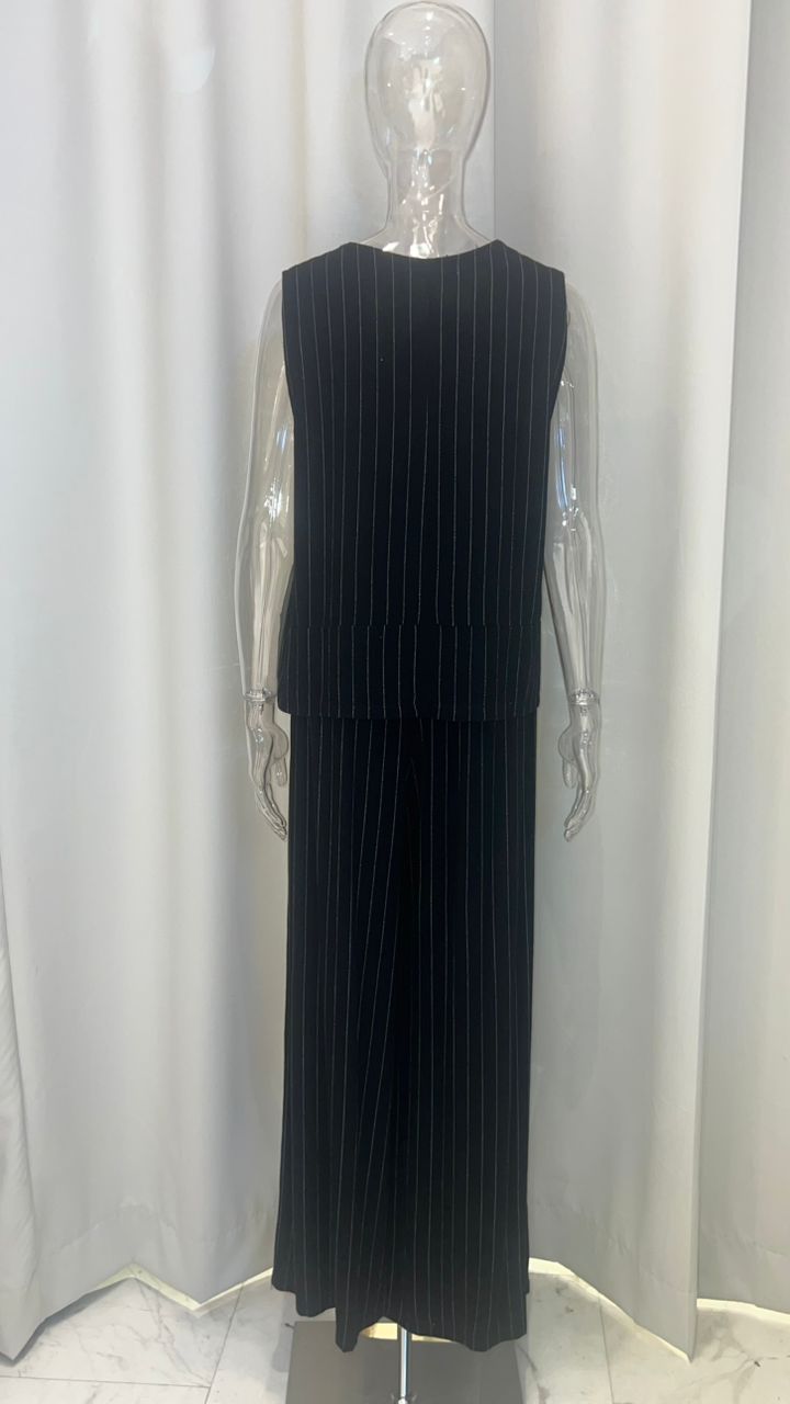 SORAYA CO-ED PANTS SET BLACK