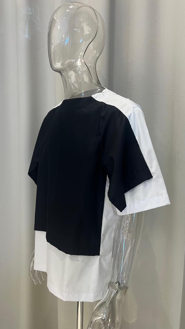 ASHTON DOUBLE LAYER S/S SHIRT