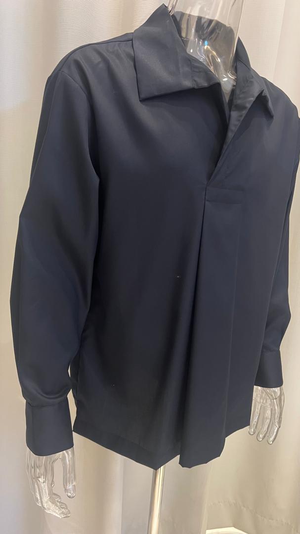 ANDRES HIGH COLLAR L/S SHIRT