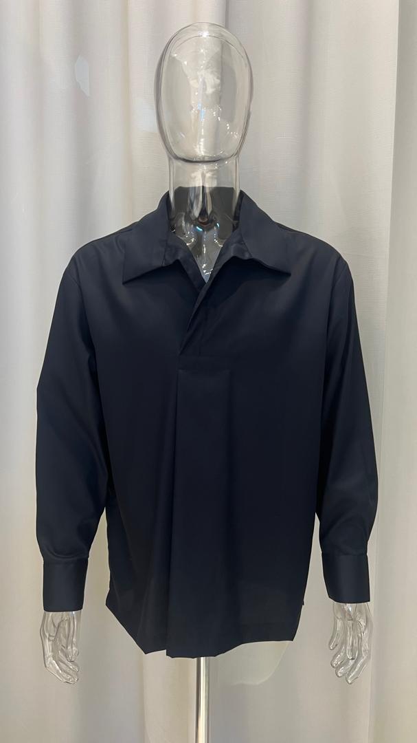 ANDRES HIGH COLLAR L/S SHIRT