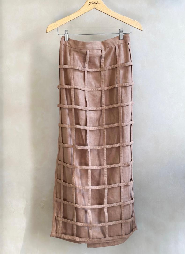 SERUNI SKIRT TERACOTTA