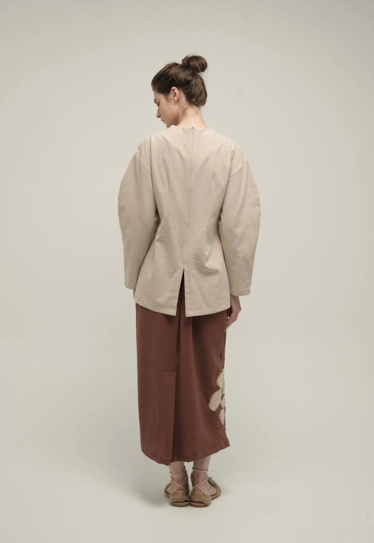SERUNI SKIRT TERACOTTA