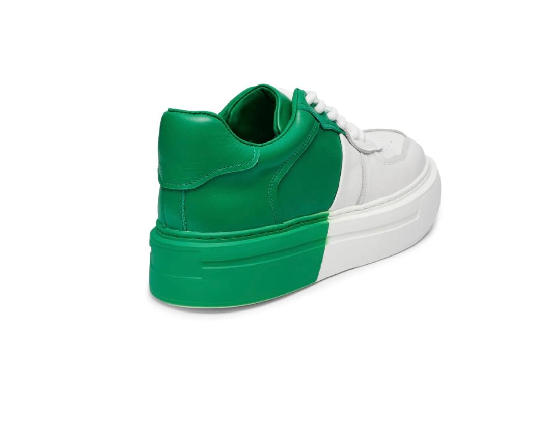 FERGIE DUAL COLOUR LEATHER SNEAKER