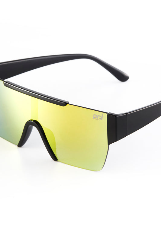 EDGERTON SUNGLASSES BLACK YELLOW