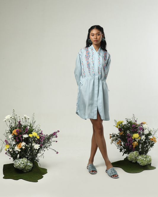 GARDENIA SHIRT DRESS