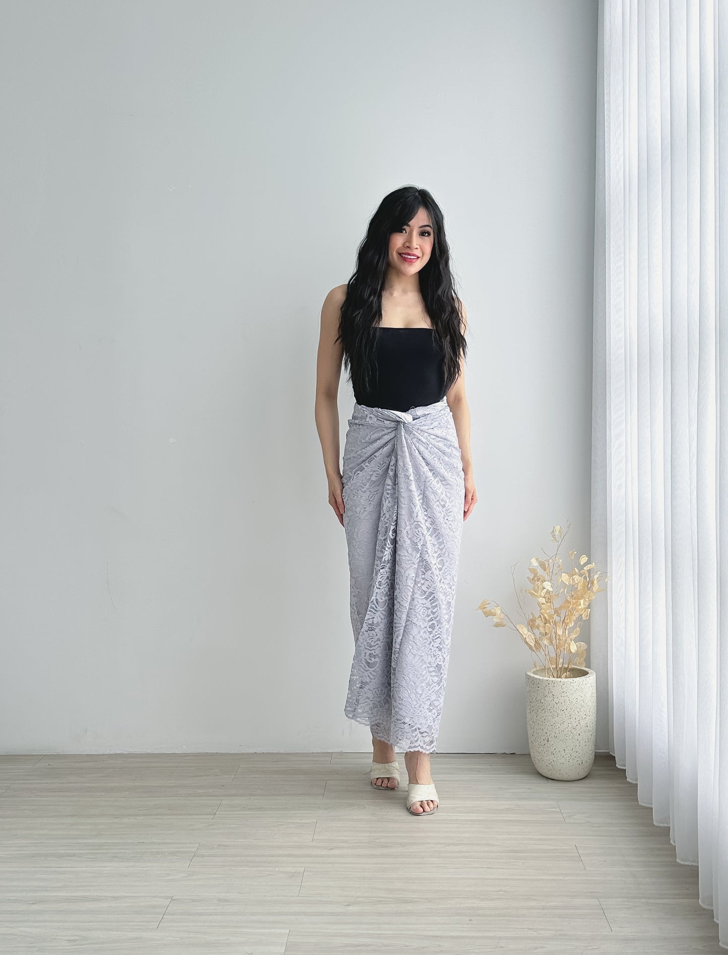 BLOOM SKIRT GREY
