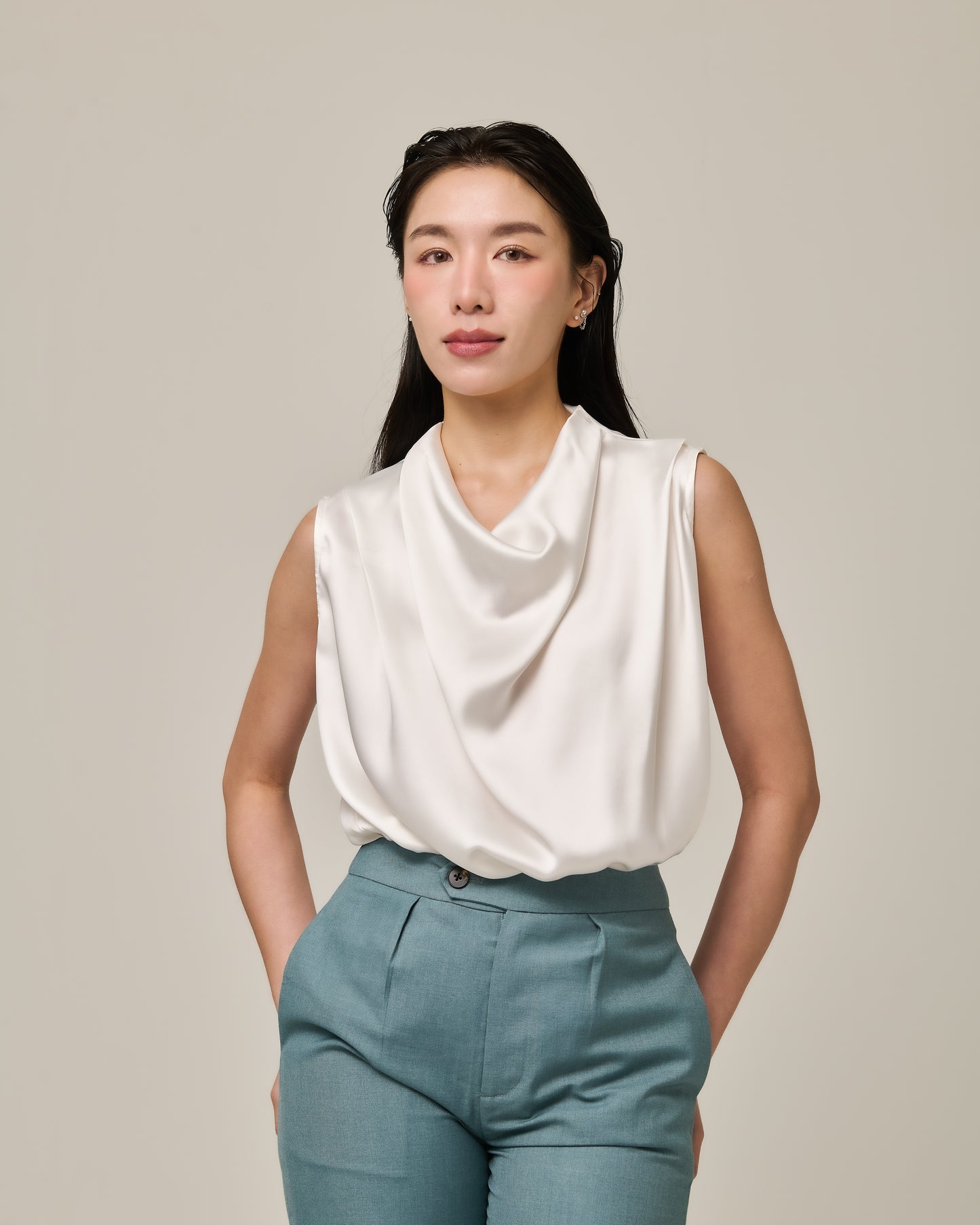 ESTELLE DRAPED TOP
