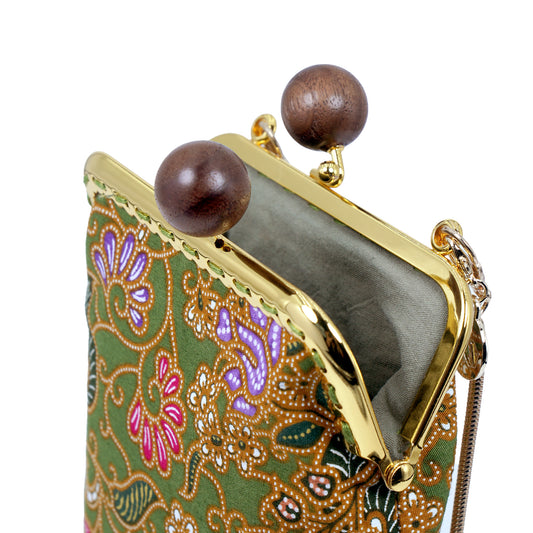 Cell Phone Purse - Hibiscus(GN)