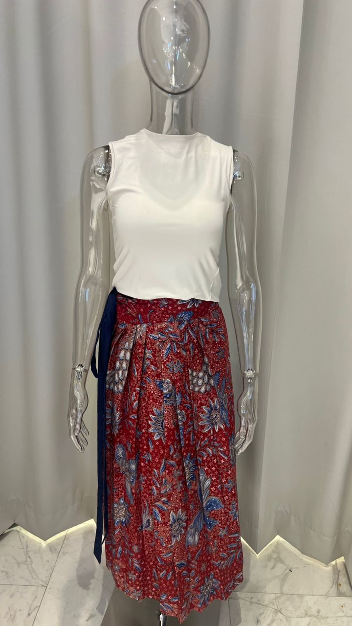 SKIRT BATIK PLEATED