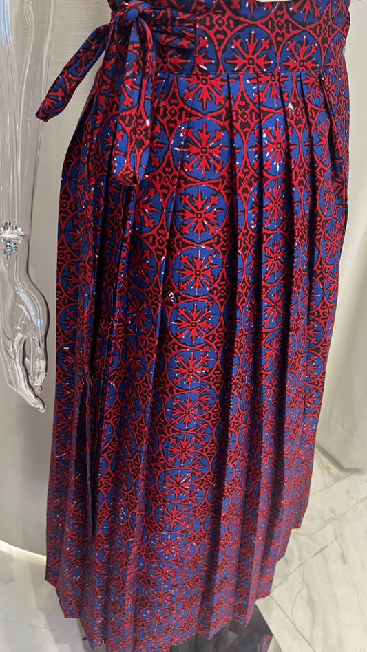 SKIRT BATIK PLEATED