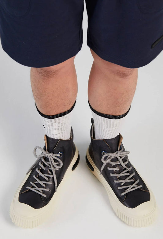 FARREL MID CUT LEATHER SNEAKER