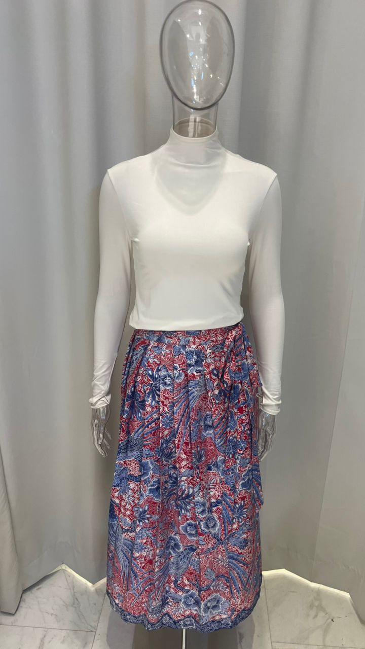 PLEATED SKIRT BATIK