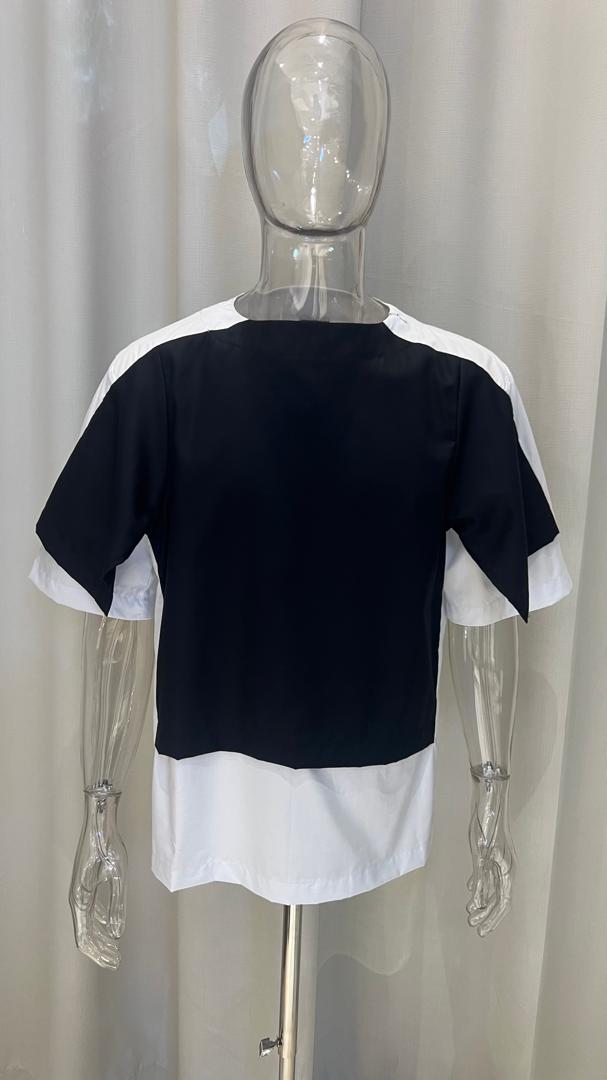 ASHTON DOUBLE LAYER S/S SHIRT
