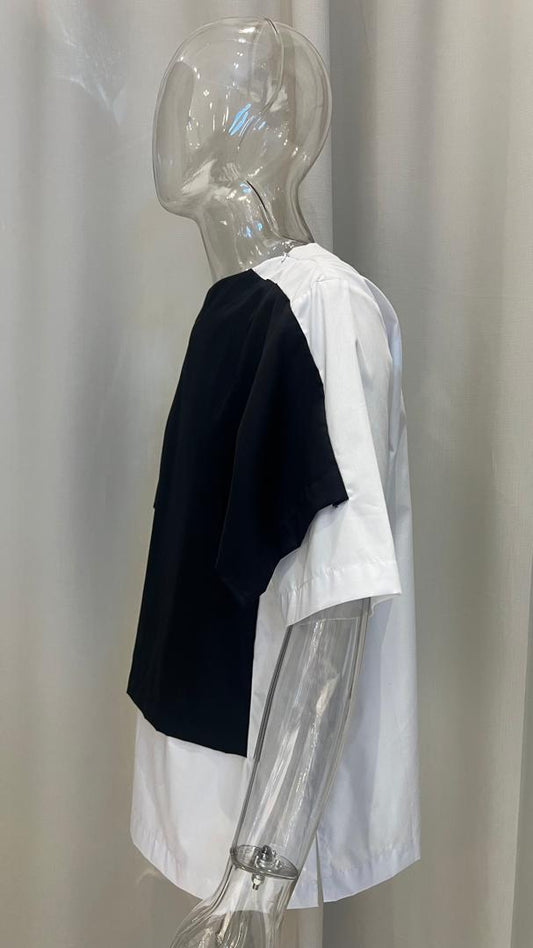 ASHTON DOUBLE LAYER S/S SHIRT