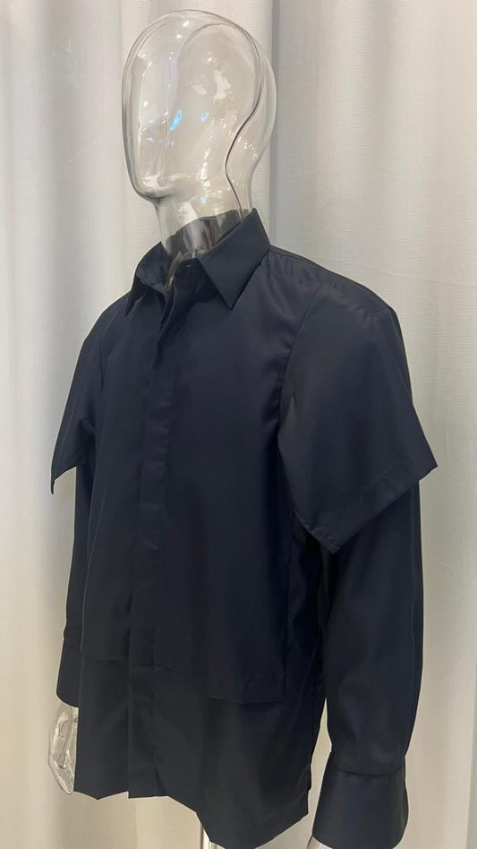 ASHER DOUBLE LAYER L/S SHIRT