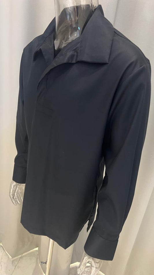 ANDRES HIGH COLLAR L/S SHIRT