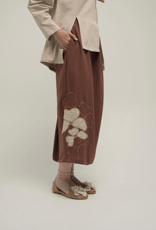 SERUNI SKIRT TERACOTTA