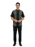 Sa’dan Tana Black Short Sleeve Baju Koko