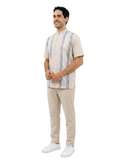 Cakrawangsa Cream Short Sleeve Baju Koko