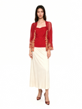 Set Kebaya Camsole Embroidery Bunga