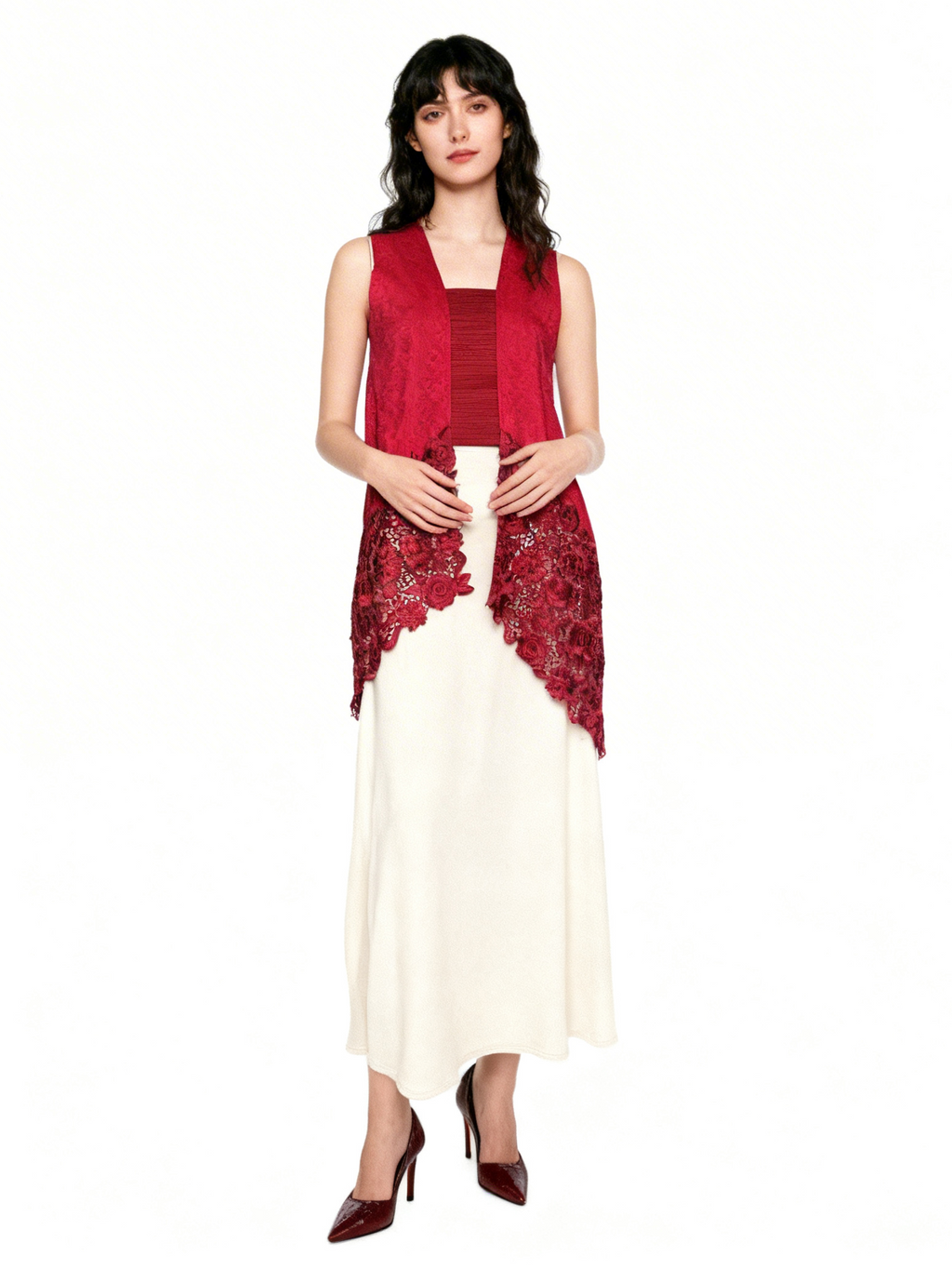 Kebaya Kutubaru Embroidery Flower