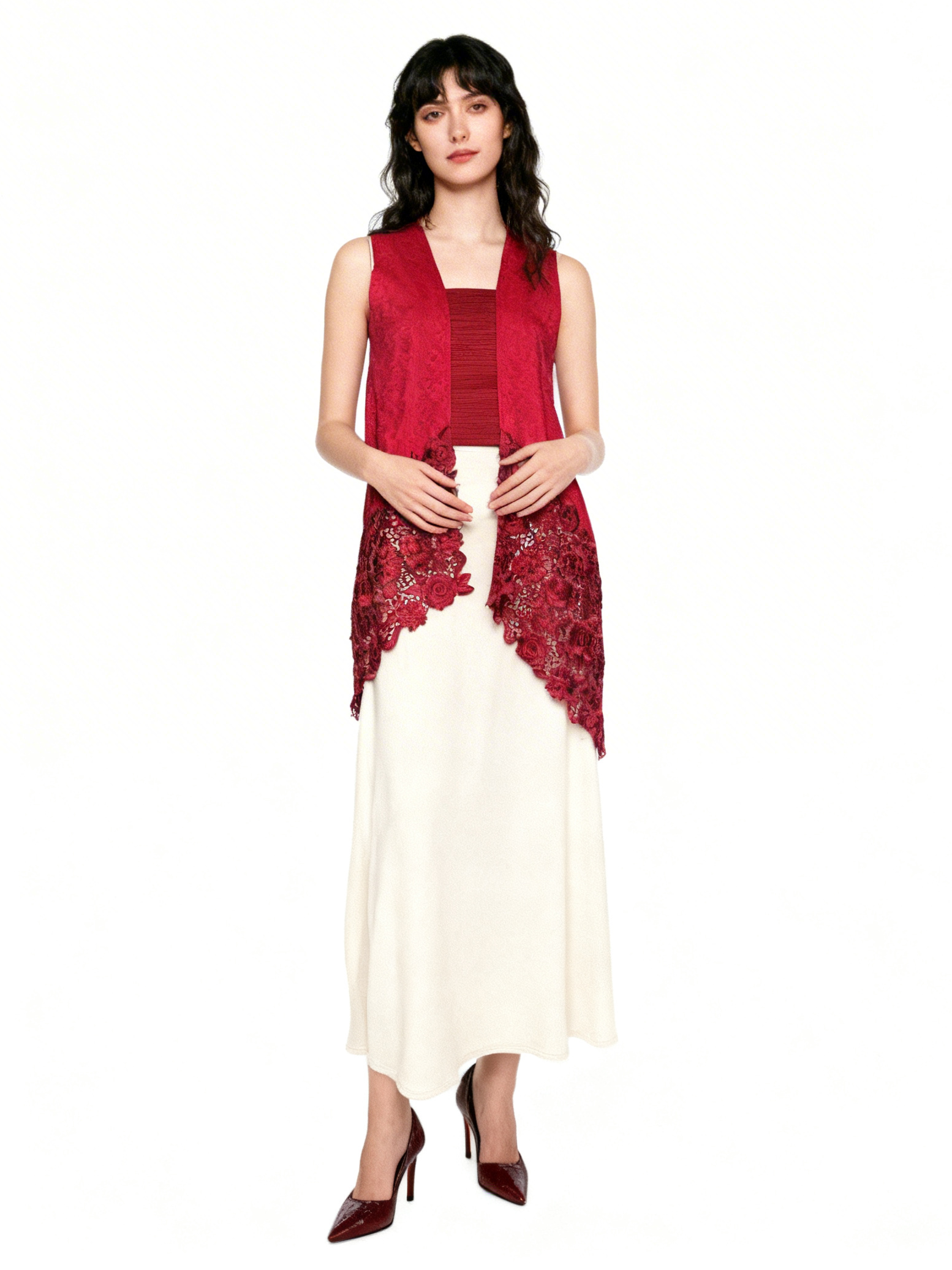 Kebaya Kutubaru Embroidery Flower