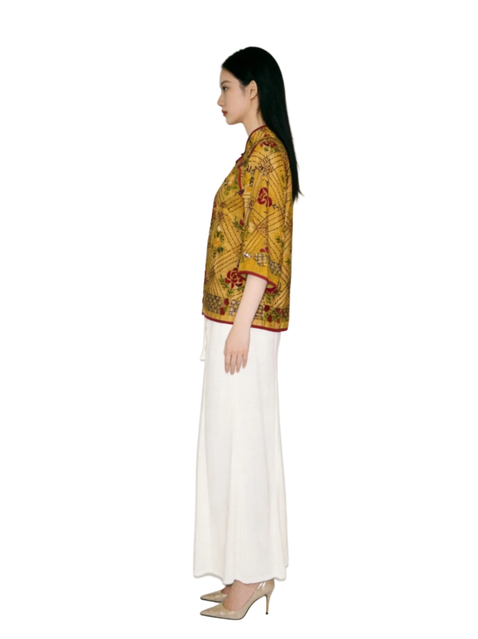 Linen Flare Pants