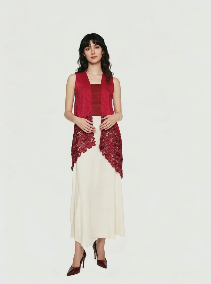 Kebaya Kutubaru Embroidery Flower